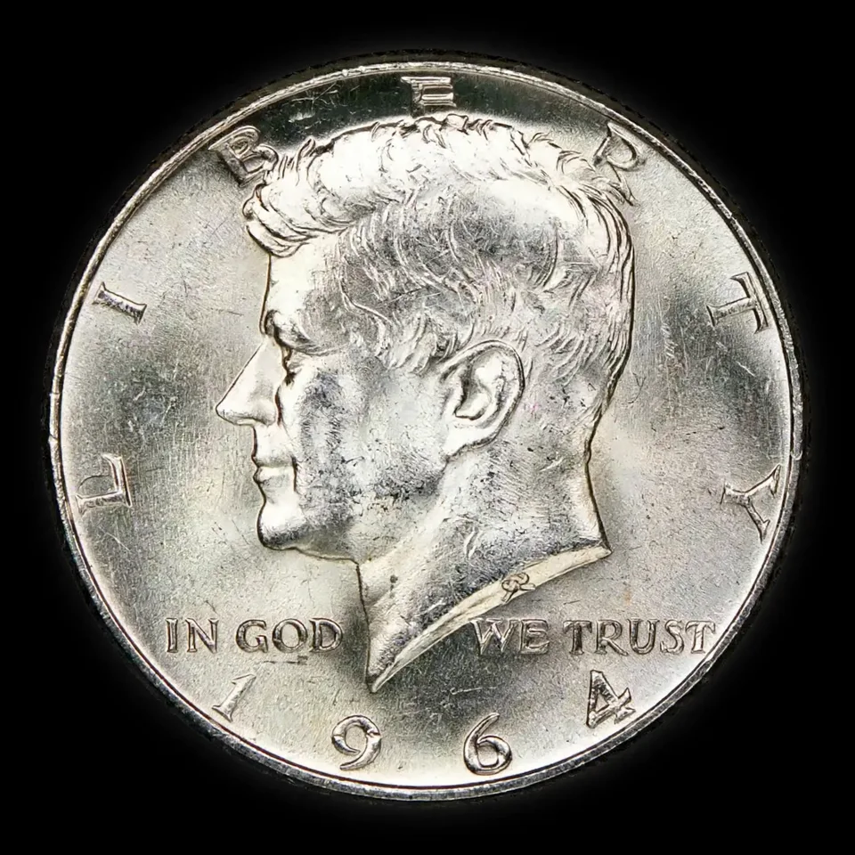 1964 Kennedy half dollar