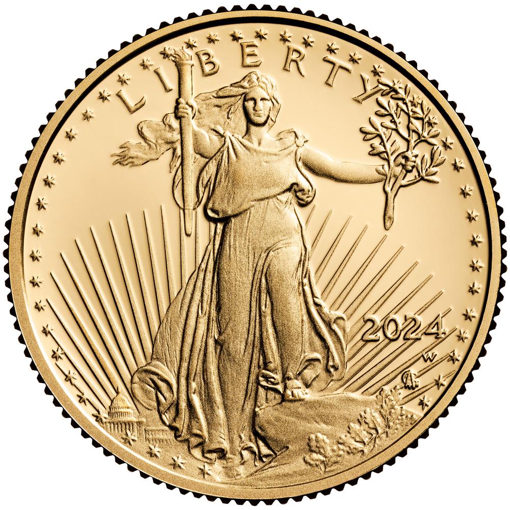 Classic U.S. gold coin
